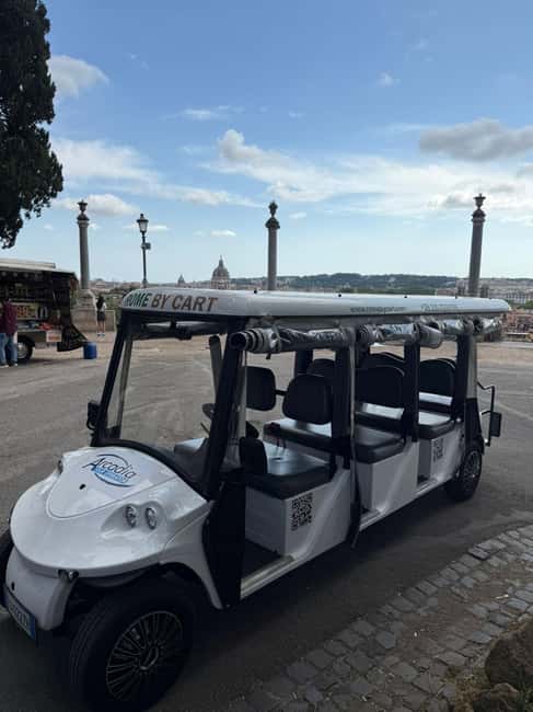 3H Rome: Baroque, Ancient and food experience by Golf Cart - Why a golf cart works well in Rome
