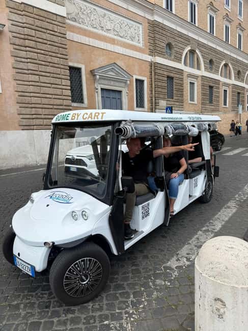 3H Rome: Baroque, Ancient and food experience by Golf Cart - The Orange Garden and Santa Sabina