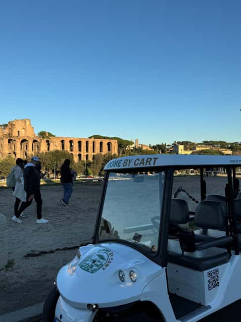 3H Rome: Baroque, Ancient and food experience by Golf Cart - The Mouth of Truth and a playful Roman legend