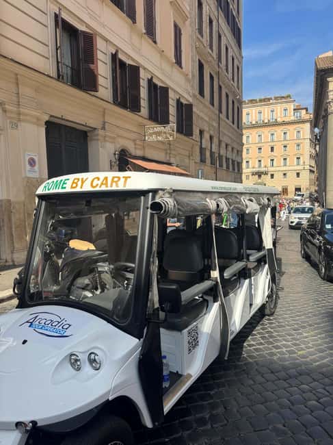 3H Rome: Baroque, Ancient and food experience by Golf Cart - Spanish Steps and Piazza del Popolo