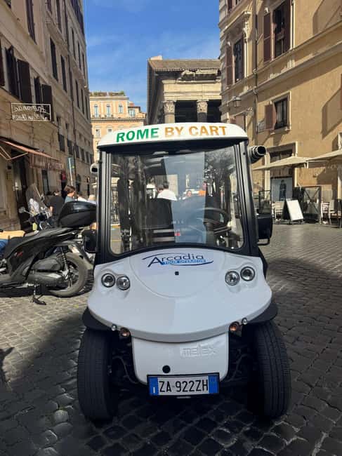 3H Rome: Baroque, Ancient and food experience by Golf Cart - Piazza Venezia and Rome’s ancient center