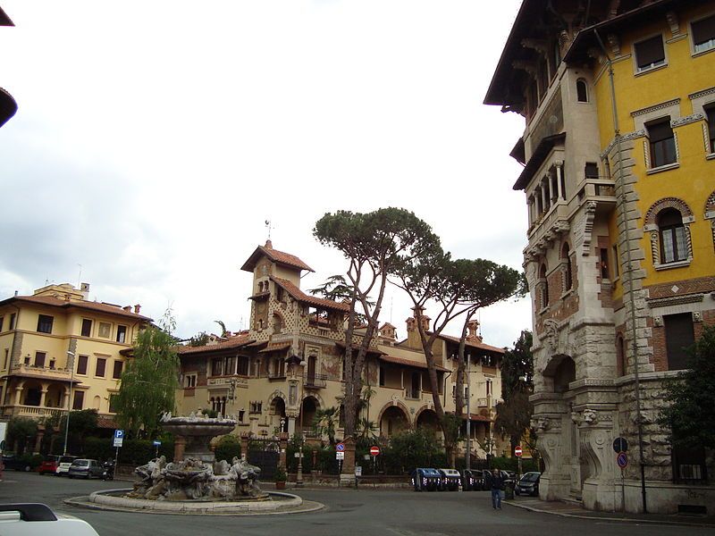 Art Nouveau Rome: Villa Torlonia & Coppedé Private Tour - Walking into Gino Coppedè’s unusual quarter