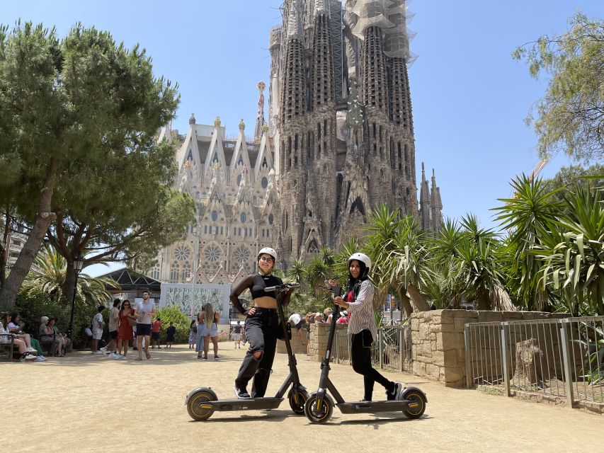 Barcelona: 3-Hour Sagrada Familia eScooter Tour - Key points to know before you ride