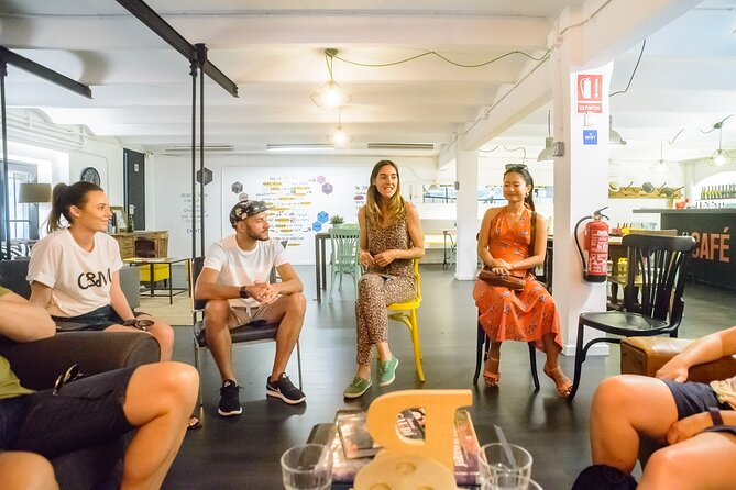 Barcelona Bike tour, Gaudí houses or beach bike or eBike tour - Riding toward Port Olímpic and Barceloneta