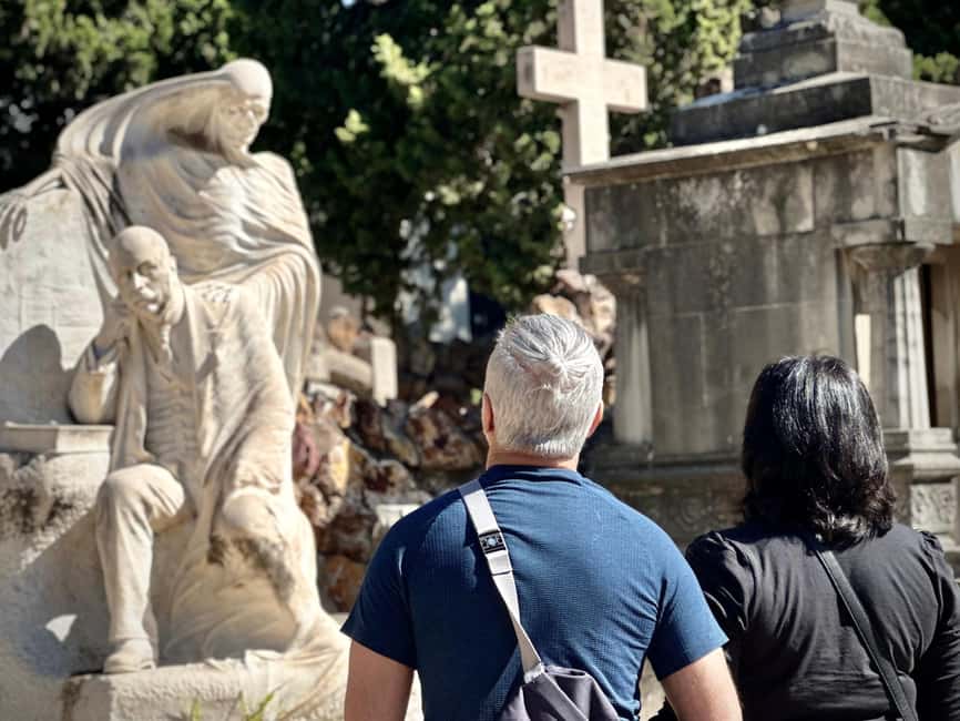 Barcelona: Cemetery Tour - Gothic Graves & Local History - Montjuïc Cemetery, a city of stone above the sea