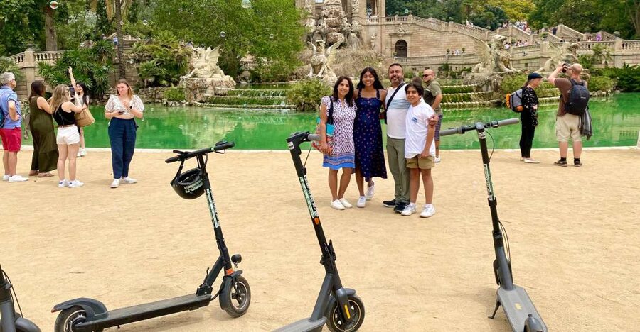 Barcelona: E-Scooter Gaudí & the Sea Tour - What you get for $22