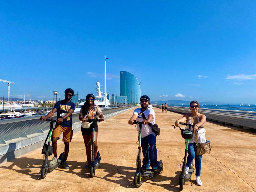 Barcelona: E-Scooter Gaudí & the Sea Tour - Starting in the Gothic Quarter