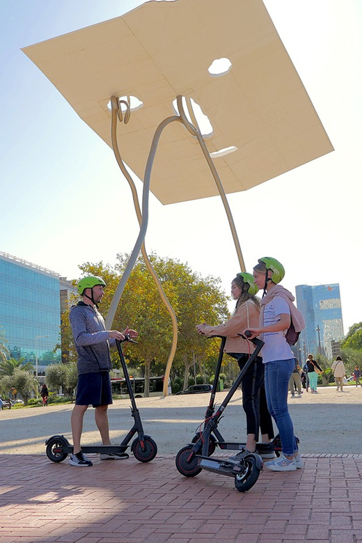 Barcelona: Gaudi Highlights Guided Tour by Electric Scooter - Barceloneta and the Mediterranean waterfront