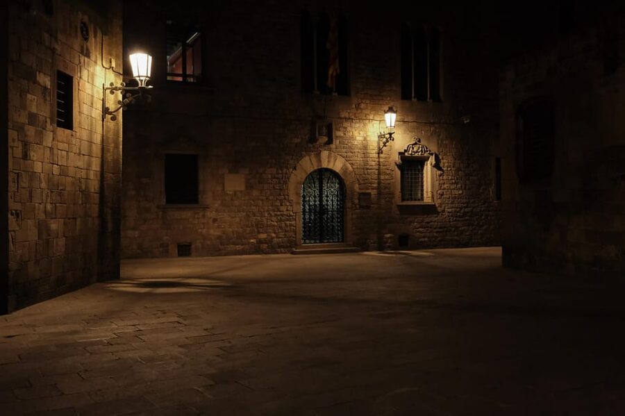 Barcelona: Gothic Quarter Night Walk Mysteries and Legends - Roman walls and the first layer of Barcelona