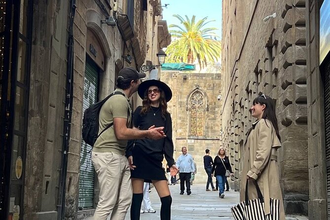 Barcelona Gothic Quarter Old Town Private Walking Tour - Roman stones before medieval lanes