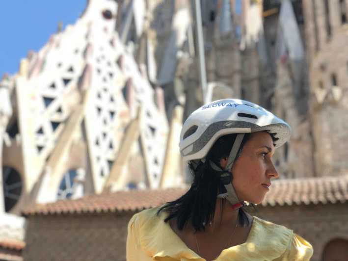Barcelona: Gothic Quarter & Sagrada Familia Area Segway Tour - Learning the Segway near Carrer d’En Rull