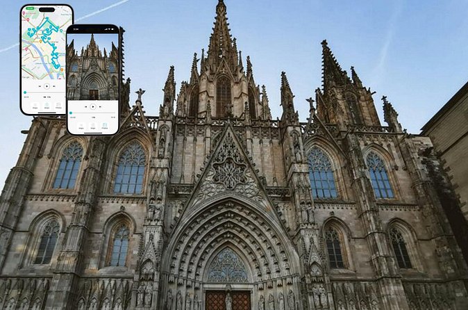 Barcelona Gothic Quarter Self Guided Walking Tour with Mobile App - Pont del Bisbe and the legend of Sant Jordi
