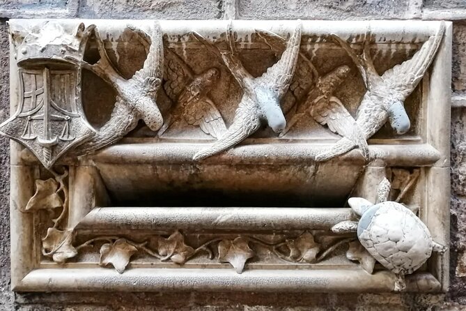 Barcelona Gothic Quarter Self Guided Walking Tour with Mobile App - Roman Barcelona at the Temple of Augustus