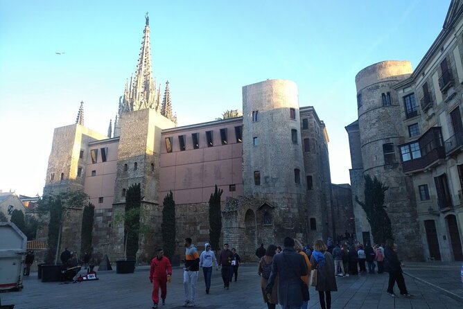 Barcelona Gothic Quarter Walking Tour with Tapas - Las Ramblas, from city center toward the port