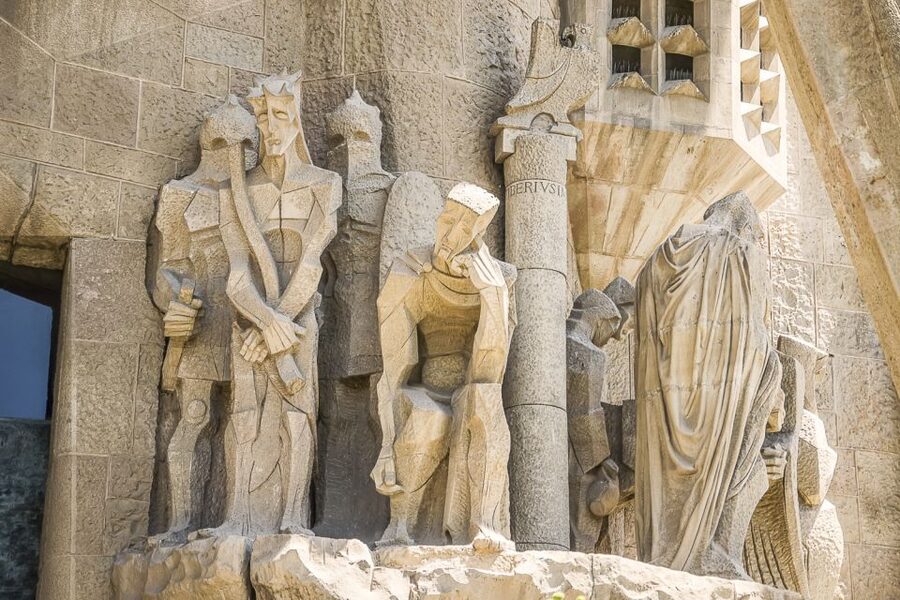 Barcelona: Guided Tour of Sagrada Familia - The exterior: carvings, symbolism, and Gaudí’s ideas