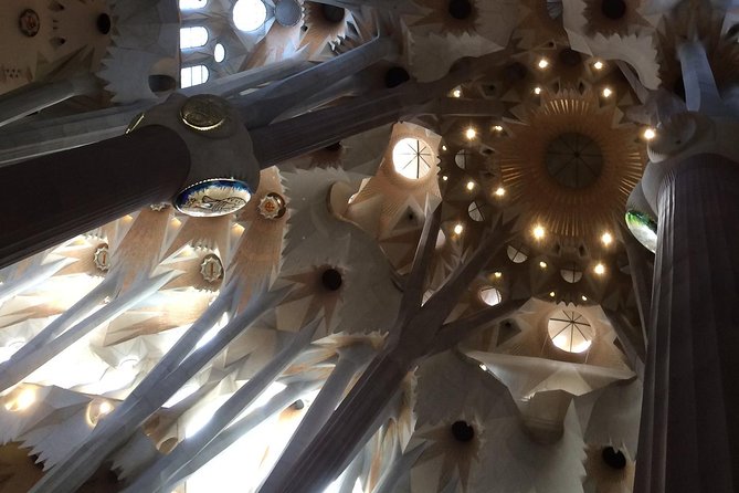 Barcelona: Highlights of Sagrada Familia Max 6 People Guided Tour - The terrace view before you enter