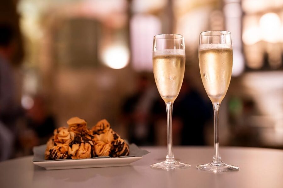 Barcelona: La Pedrera Night Experience - Cava at the end
