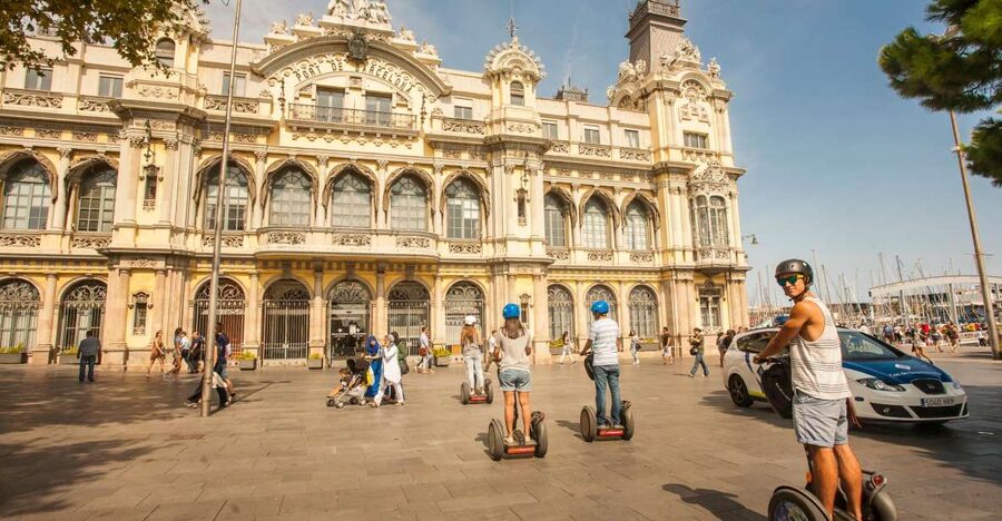 Barcelona: Old Port and Gothic Quarter Guided Segway Tour - Why a Segway works well in Barcelona