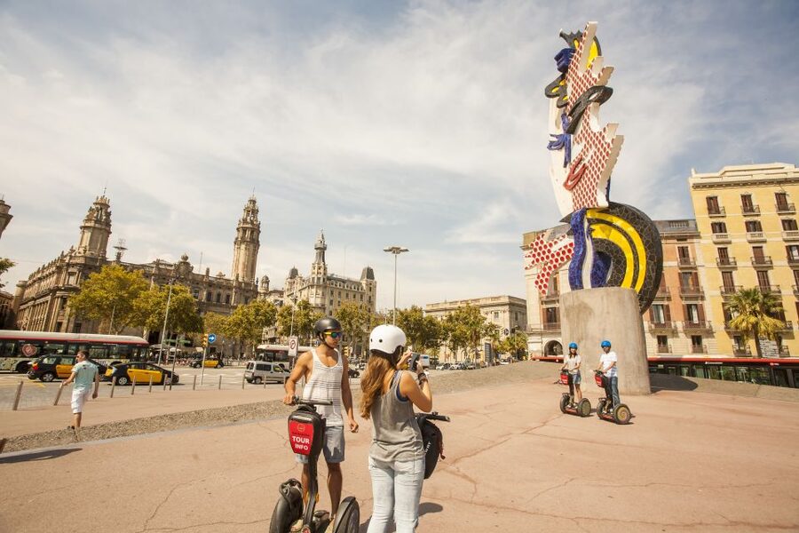 Barcelona: Old Port and Gothic Quarter Guided Segway Tour - Port Vell and the city’s old seafront