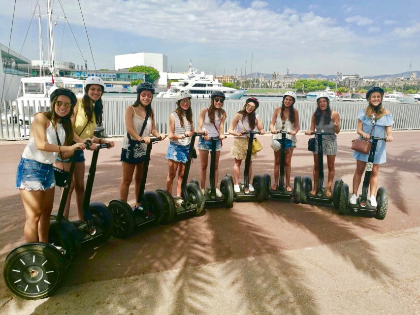 Barcelona: Private Gaudi Guided Segway Tour - The photo stop and practical comfort