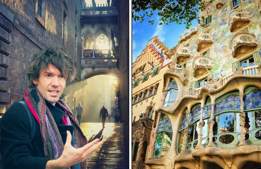 Barcelona: Ramblas, Old Town & Gaudí Houses Walking Tour - Barcelona Cathedral and Plaça Sant Jaume