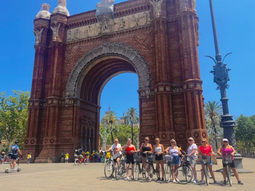 Barcelona: Sagrada Familia Electric Scooter or Bike Tour - W Hotel and Olympic Port: the open-air stretch