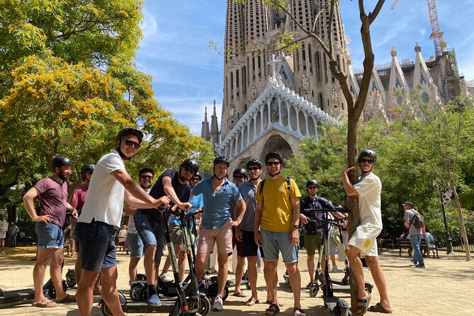 Barcelona Sagrada familia Electric Scooter or E-Bike Tour - Starting on Carrer del Regomir