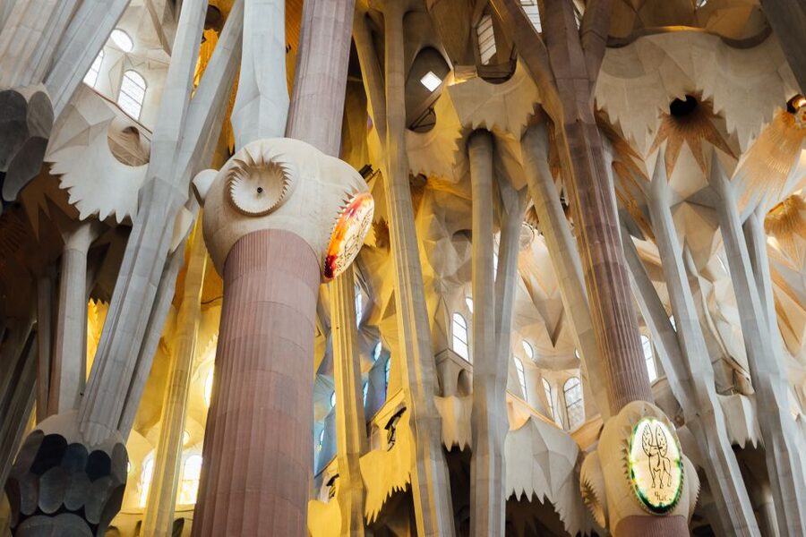Barcelona: Sagrada Familia Guided Private Tour - Entering the basilica: height, color, and changing light