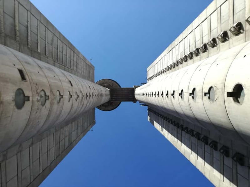Belgrade: Space architecture tour - brutalist architecture - Avala Mountain and the Monument to the Unknown Hero