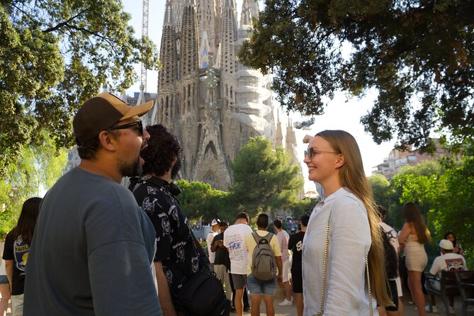 Best of Barcelona: Sagrada Família, Gaudí & Candy Tasting Tour! - Starting at the Sagrada Família, outside only
