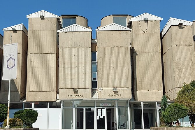 Brutalist Skopje Architecture Tour - UKIM and Elena’s personal connection