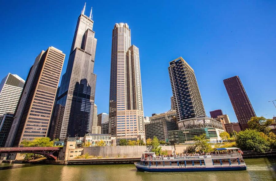 Chicago: Architecture River Tour and Hop-on Hop-off Bus Tour - Willis Tower and the city’s upper views