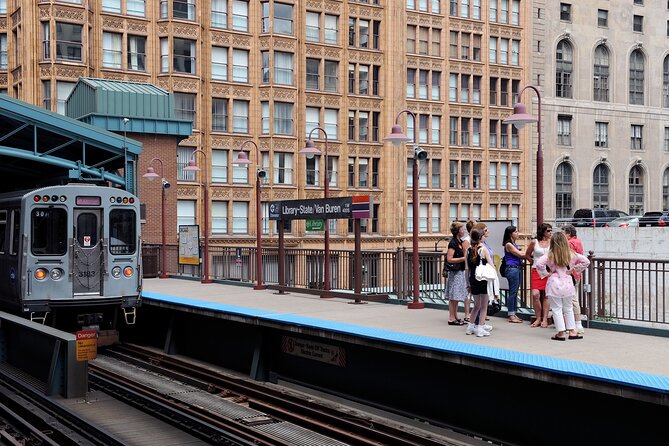 Chicago City Tour: Elevated Architecture Tour with Train Ticket Included - Harold Washington Library and State and Van Buren