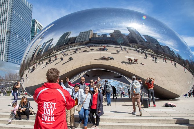 Chicago in a Day: Food, History & Architecture Walking Tour - Starting under the Chicago Theatre marquee
