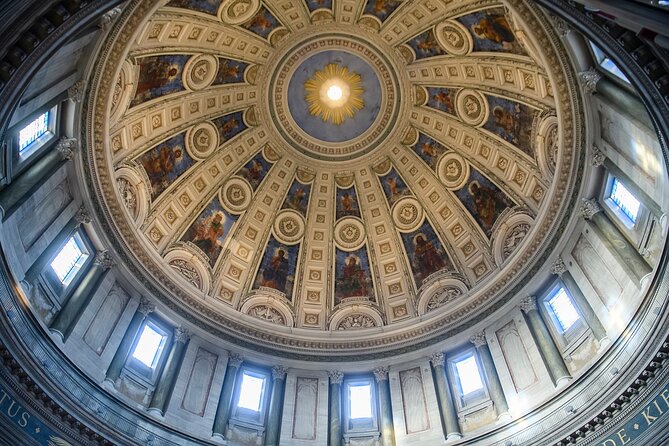 Copenhagen City, Old Town, Nyhavn, Architecture Walking Tour - Frederik’s Church and its giant dome