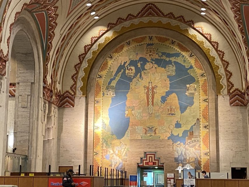 Detroit: Architectural Beauty and Hidden Gems Walking Tour - The Super Bowl site and lesser-known stops