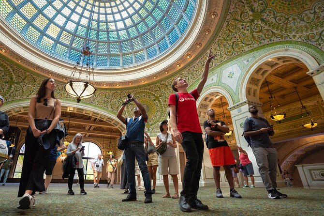 Explore Chicago’s Hidden Past: Prohibition Culture & Architecture - Starting under the Chicago Theatre marquee