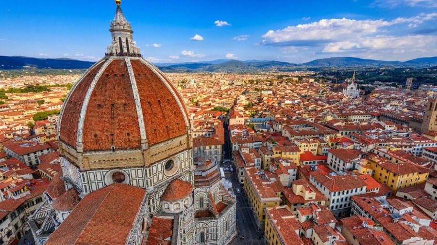 Florence: Cathedral Tour & Brunelleschi's Dome Climb Ticket - The view from the top