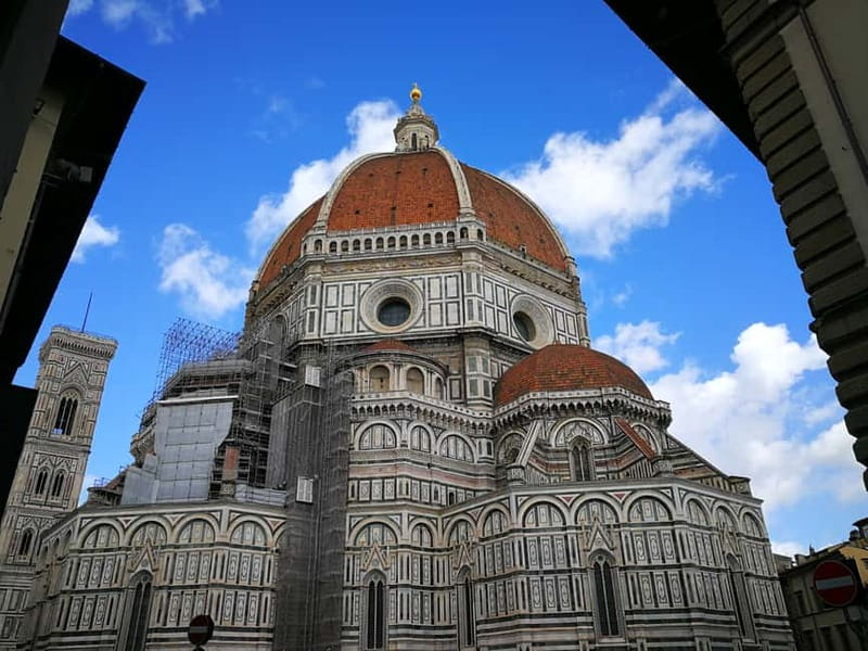 Florence: Duomo Area Tour and Brunelleschi Dome Climb Ticket - What you see at the Baptistery and Cathedral