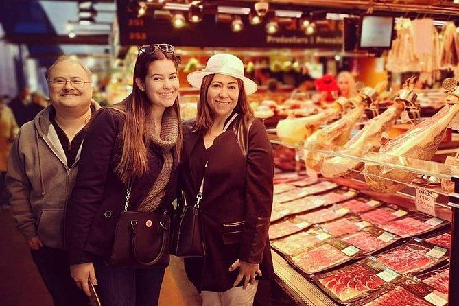 Food & Drink Tasting Private Tour & Sagrada Familia Skip the Line - La Boqueria and the flavor of Iberian ham