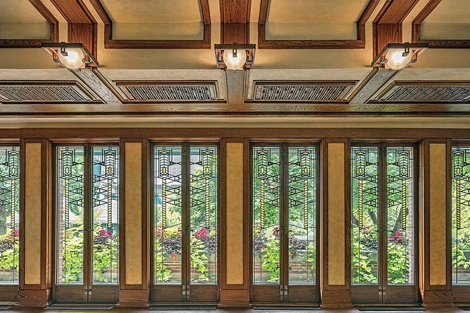 Frank Lloyd Wright Robie House Admission - Inside the Prairie-style rooms