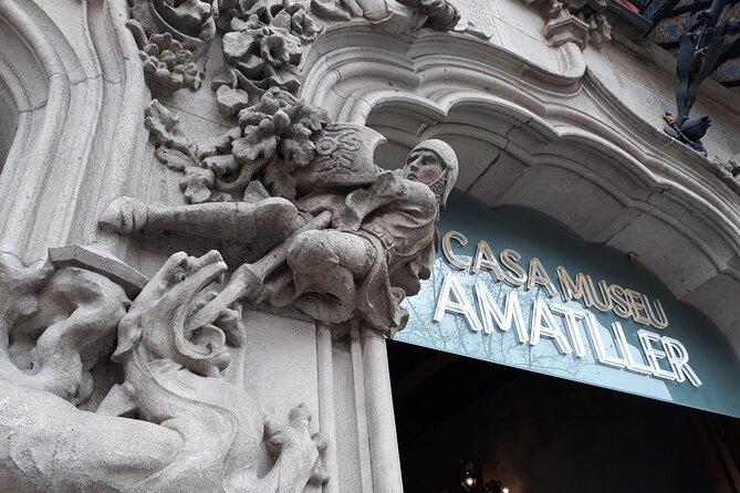 Gaudí and Modernism - Private Walking Tour - Casa Amatller and symbols carved into the façade