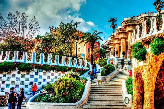 Gaudi Private Tour with Sagrada Familia & Park Guell Tickets - Park Güell, where Gaudí turns a hillside into a public park