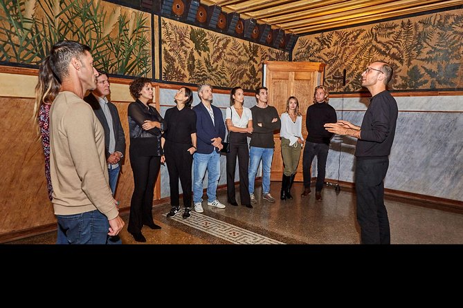 Gaudi´s Casa Vicens Guided Tour - The rooftop and garden cafe add breathing room