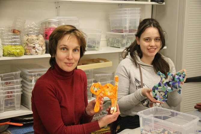 Guided Gaudí Mosaic Workshop for Children in Barcelona 1 Hours - Making Your Own Gaudí-Style Mosaic