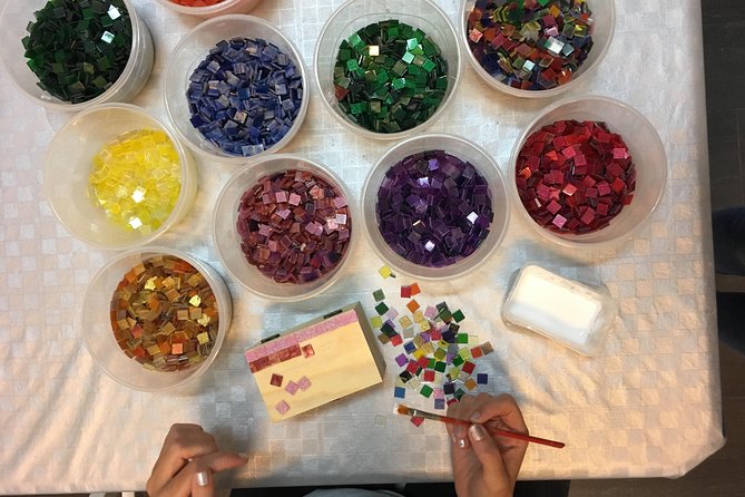Guided Gaudí Mosaic Workshop for Children in Barcelona 1 Hours - What Happens During the One-Hour Session