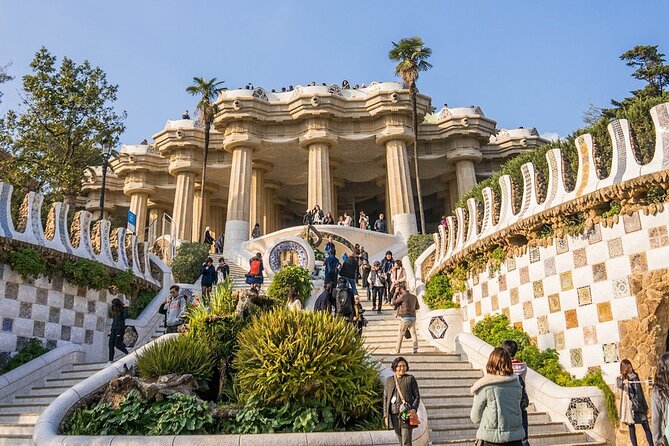 Guided Walking Tour in Park Güell and Sagrada Familia - Park Güell: 75 minutes in Gaudí’s outdoor world