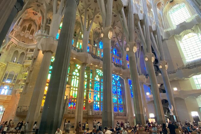 Guided Walking Tour in Park Güell and Sagrada Familia - Sant Pau and Gaudí Avenue before the basilica