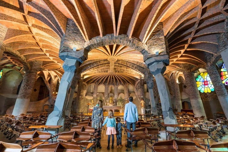 Highlights Guided visit to Gaudi's Crypt and Colonia Güell - Why Gaudis Crypt Deserves Your Time