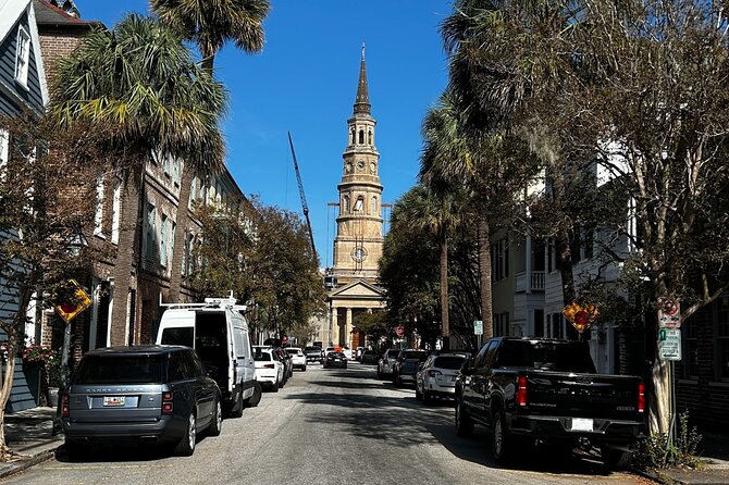 Historic Charleston: The Battery, Rainbow Row, St. Michael Church - Rainbow Row and Charleston’s painted facades